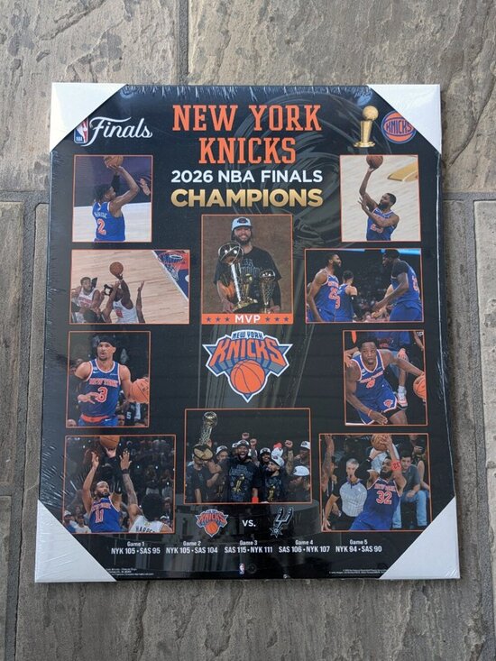 NBA Other - New York Nicks 2026 Champions Poster-Plaque